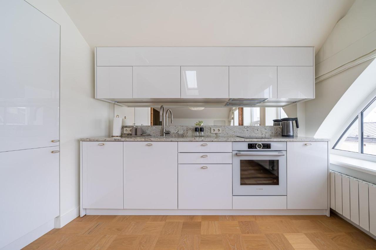 Bright Designer Apartment In City Centre Riga Exteriér fotografie
